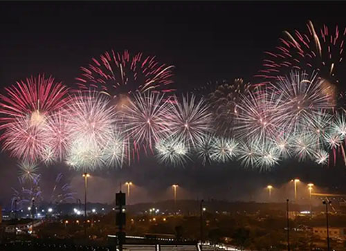 周宁县焰火晚会